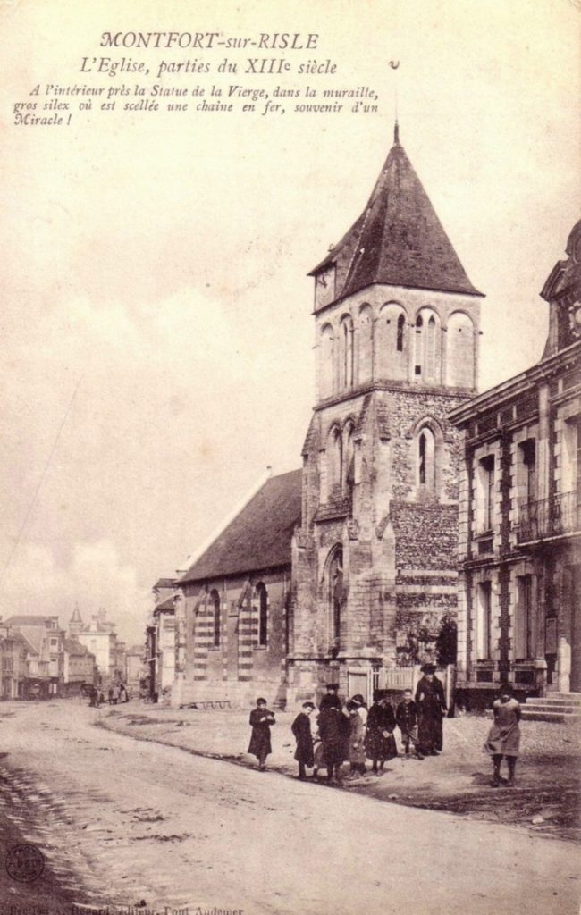 eglise carte postale