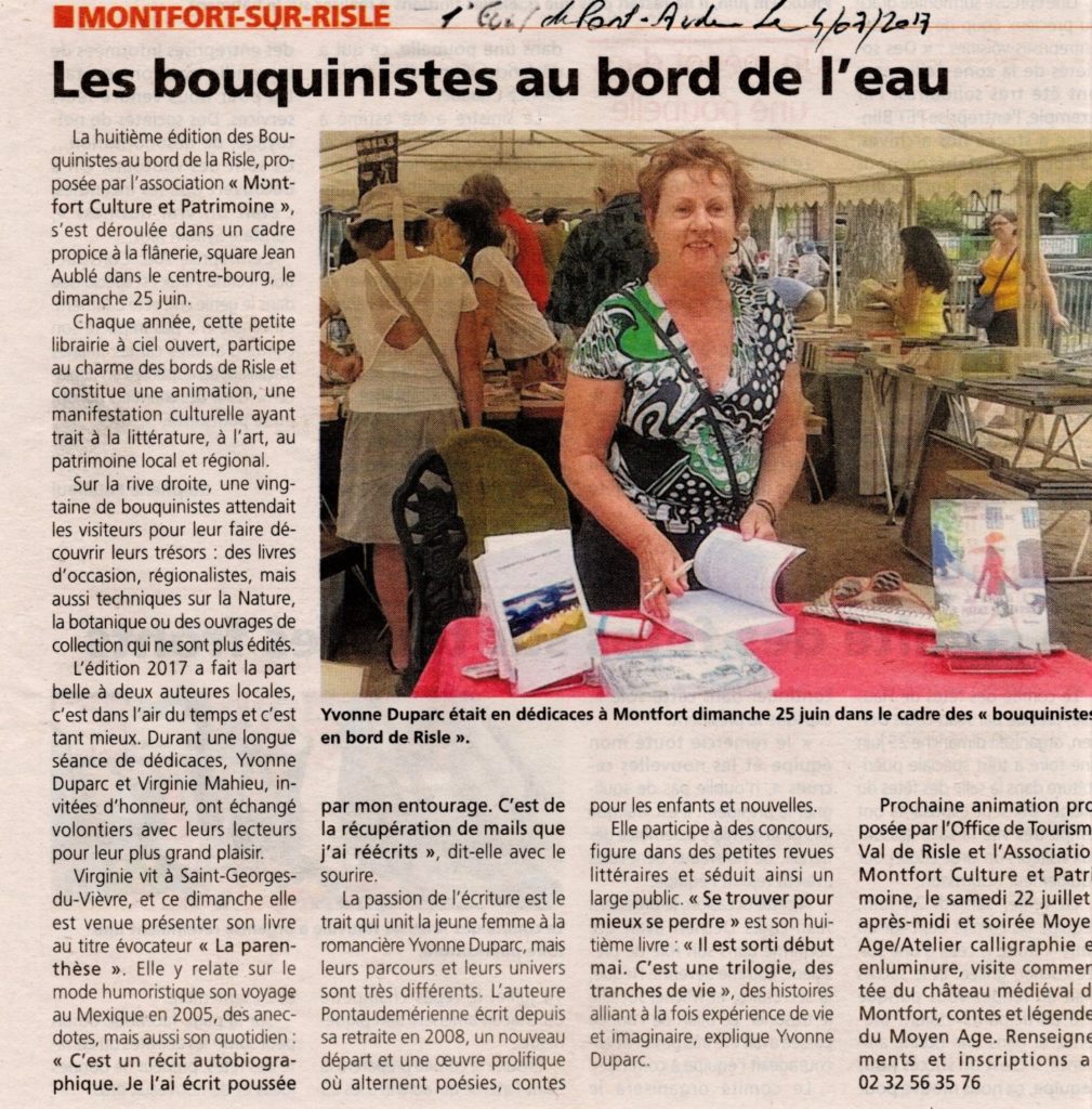 Bouquinistes Me Duparc