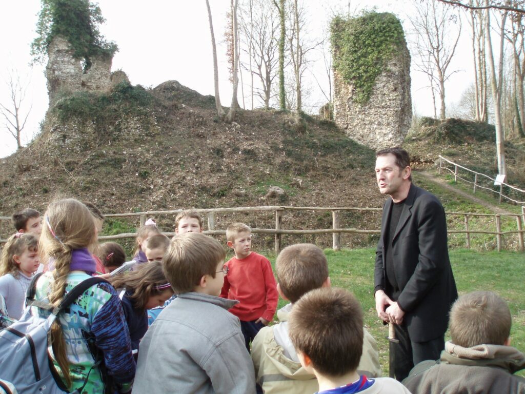 groupe scolaire St Philbert visite chateau