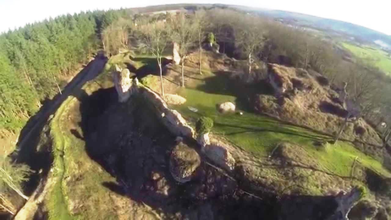 chateau drone remparts de normandie 1