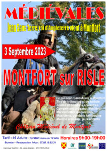 Affiche Medievales 2023