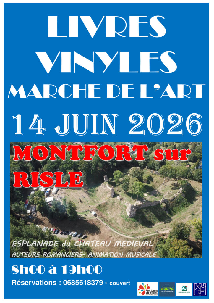 Affiche Livres vinyles marche de l art 2026